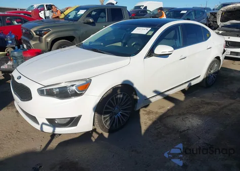 2015 Kia Cadenza Premium из США, поврежденный, VIN KNALN4D74F5170996